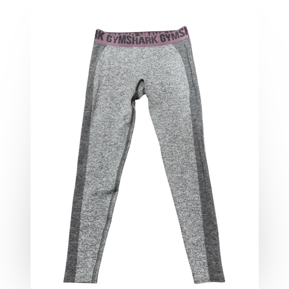 Gymshark Flex Legging Gray and Pink Size Size Medium - Picture 7 of 7